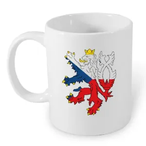 Mug white AZ lion