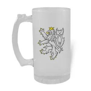 Sklenice na pivo matná – 500 ml AZ se jménem
