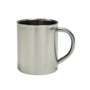Stainless steel mug with handle 300 ml with custom print