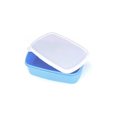 Plastic box with lid, custom photo, print