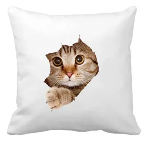 Satin pillow with your own photo 40×40 cm – cover without...