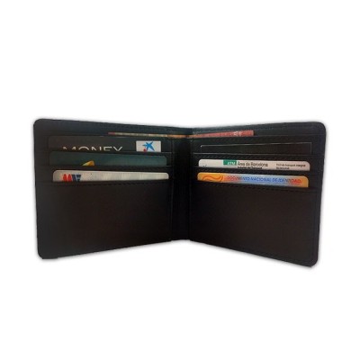Luxury men's wallet - with print, photo