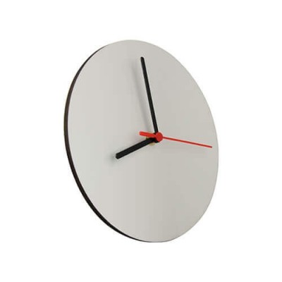 MDF floor clock with your own print – Ø 20 cm