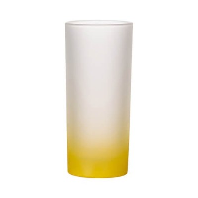 Frosted glass with gradient and custom printing