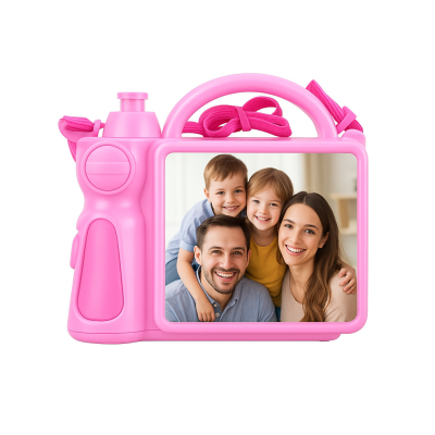 Plastic snack box with your own photo, print