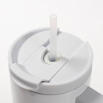 Termohrnek Tumbler s uchem a brčkem – 1200 ml, vlastní potisk